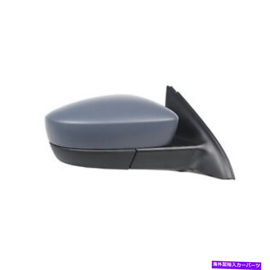 USミラー レーン変更なしの塗装されていない助手席のドアミラーアシスト128-64981R Unpainted Passenger Side Door Mirror Without Lane Change Assist 128-64981R【並行輸入品】