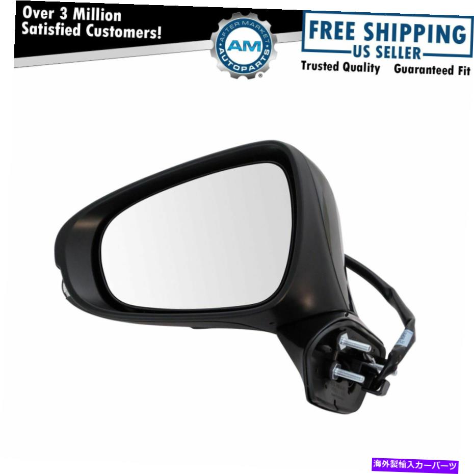 USミラー 左サイドミラーパワー加熱信号水たまりドライバー13-15レクサスES350 ES300H Left Side Mirror Power Heated Signal Puddle Drivers For 13-15 Lexus ES350 ES300h【並行輸入品】