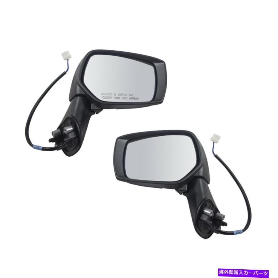 USミラー ペアセットパワーサイドビューミラーSubaru Impreza XV / CrossTrek WRXのテクスチャー Pair Set Power Side View Mirrors Textured for Subaru Impreza XV / Crosstrek WRX【並行輸入品】