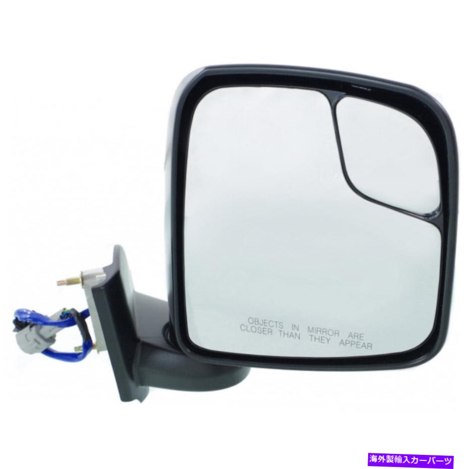 USミラー 日産NV200 2013-2018ドアミラー助手席側|手動折りたたみ式パワー For Nissan NV200 2013-2018 Door Mirror Passenger Side | Manual Folding Power【並行輸入品】