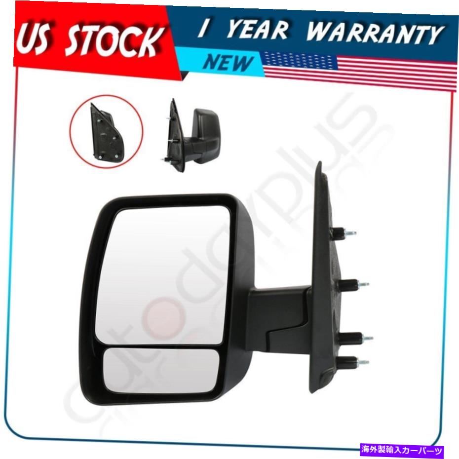 USミラー （lh）12-13日産NV 1500/2500/3500のミラーNI1320232 (LH) Mirror NI1320232 For 12-13 Nissan NV 1500/2500/3500 Manually Fold Black【並行輸入品】
