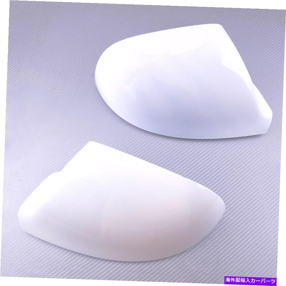 USミラー ペアサイドリアビューウィングミラーカバートリムフレームVWトランスポーターT5 T6に適しています Pair Side Rear View Wing Mirror Cover Trim Frame Fit For VW Transporter T5 T6【並行輸入品】