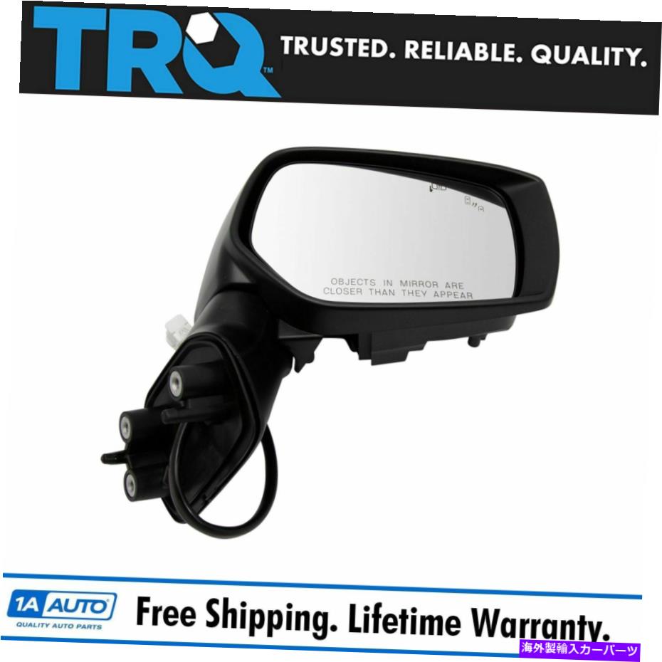 USミラー TRQミラーパワーヒートシグナルクロムトリム滑らかな黒い乗客RH subaru TRQ Mirror Power Heat Signal Chrome Trim Smooth Black Passenger RH for Subaru【並行輸入品】