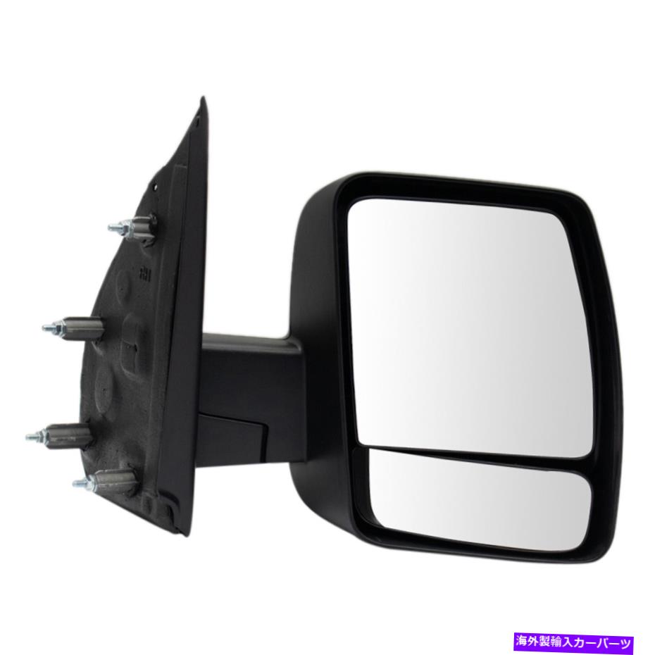 USミラー ミラーマニュアルブラックテクスチャの乗客側のNISSAN NV 1500 2500 3500 Mirror Manual Black Textured Passenger Side for Nissan NV 1500 2500 3500【並行輸入品】