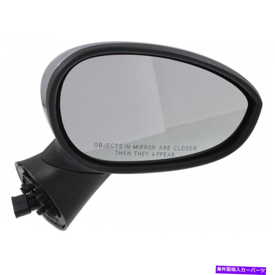 USミラー Fiat 500 2012-2018ドアミラー助手席側|パワー|手動折りたたみ For Fiat 500 2012-2018 Door Mirror Passenger Side | Power | Manual Folding【並行輸入品】