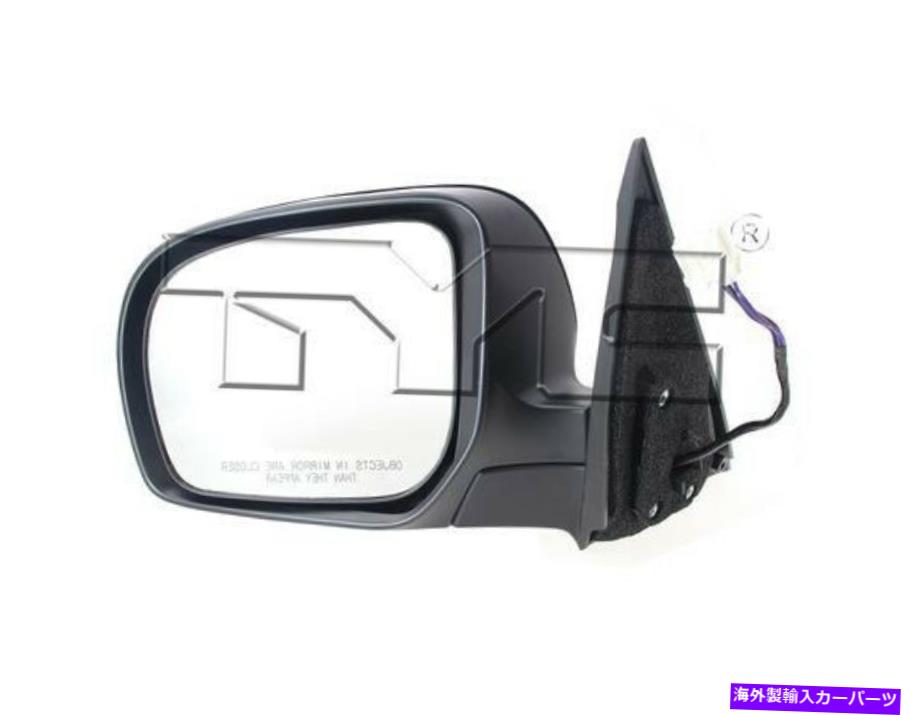 USミラー Subaru Forester Power w/ Heat 2011-2013モデルのためのTyc左サイドミラーアセン TYC Left Side Mirror Assy for Subaru Forester Power w/ Heat 2011-2013 Models【並行輸入品】