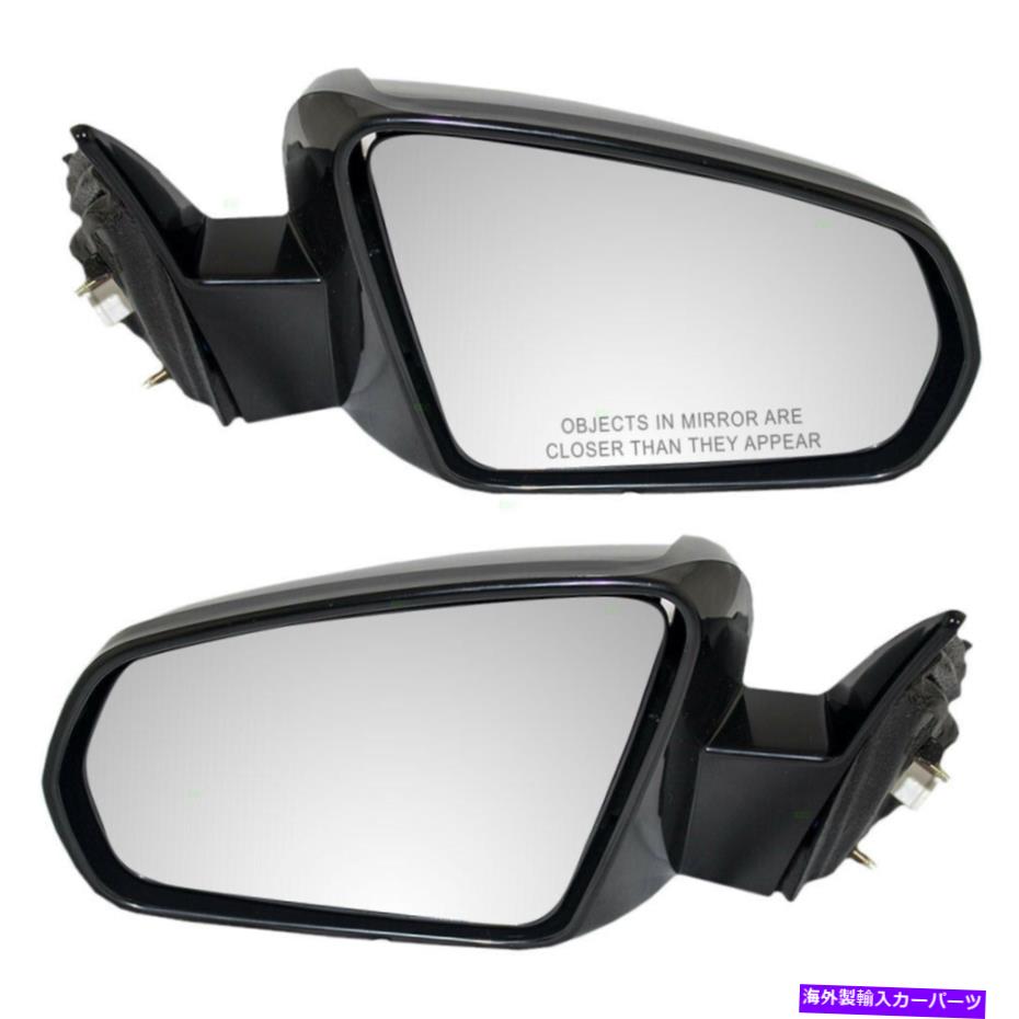 USミラー ペアパワーサイドビューミラーグラスハウジング08-10クライスラーセブリングコンバーチブル Pair Power Side View Mirror Glass Housing for 08-10 Chrysler Sebring Convertible【並行輸入品】