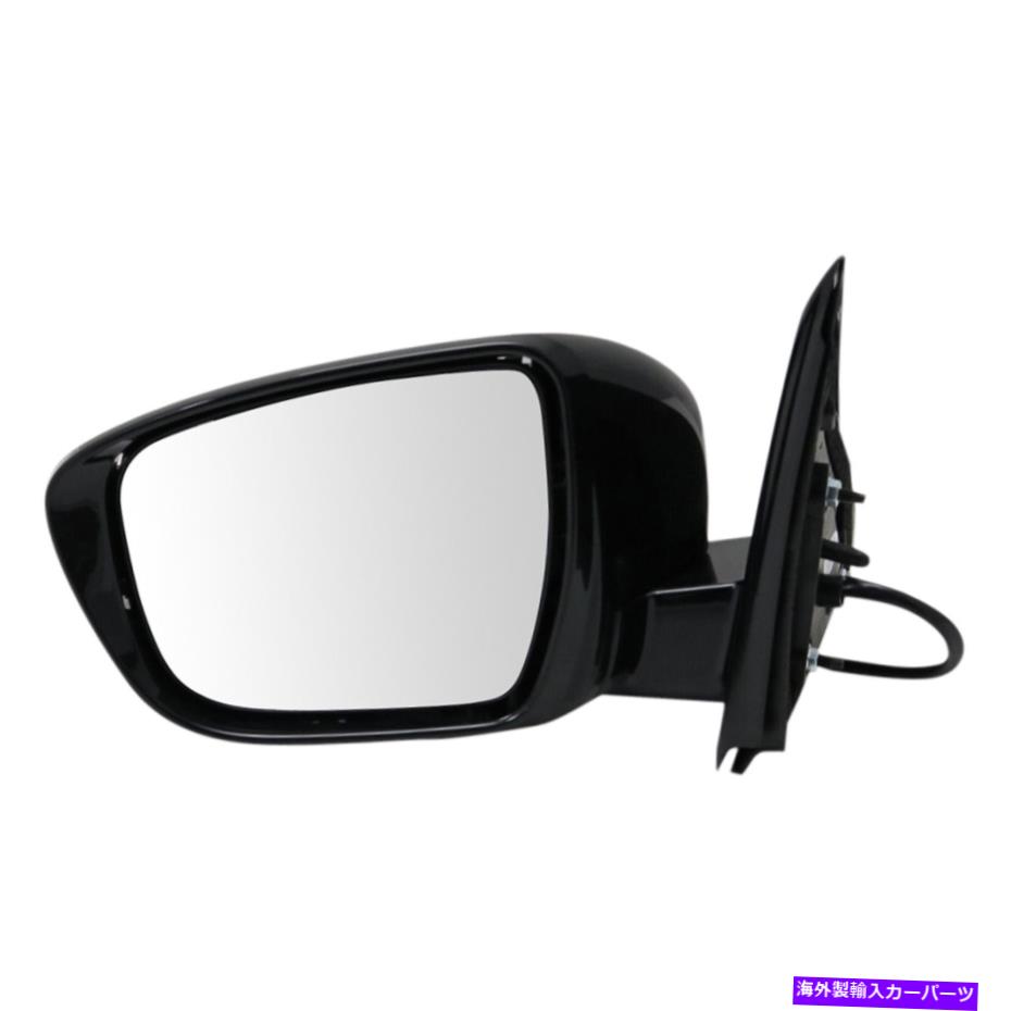 USミラー TRQサイドビュードアミラーマニュアルパワーターンペイントは、日産SUVのLHに一致します TRQ Side View Door Mirror Manual Power Turn Paint to Match LH for Nissan SUV【並行輸入品】
