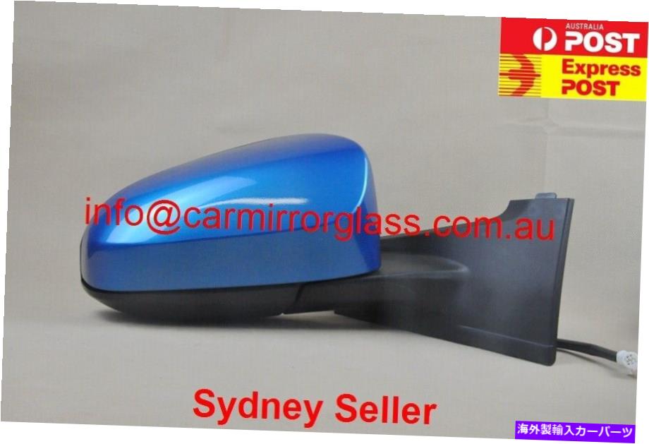 USミラー トヨタヤリスNCP130 2011-2020右側の新しいドアミラー（ハッチのみ）ブルー NEW DOOR MIRROR FOR TOYOTA YARIS NCP130 2011-2020 RIGHT SIDE (HATCH ONLY) blue【並行輸入品】 49,632円