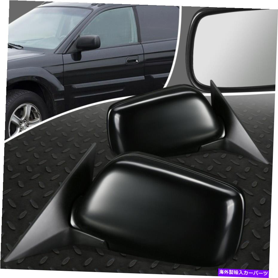 USミラー 03-06のスバルバジャペアOEスタイルマニュアル調整サイドリアビュードアミラー FOR 03-06 SUBARU BAJA PAIR OE STYLE MANUAL ADJUSTMENT SIDE REAR VIEW DOOR MIRROR【並行輸入品】