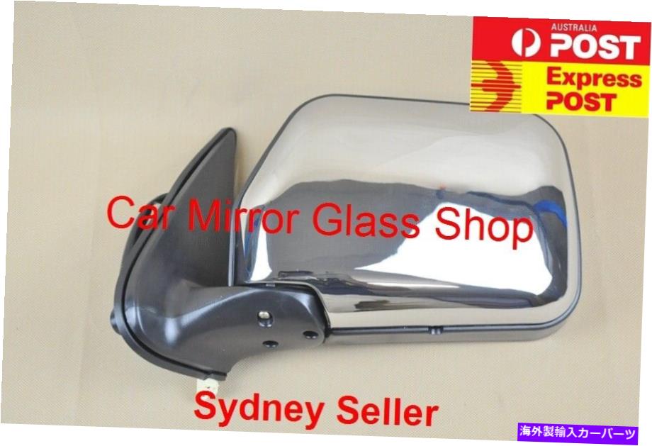 USミラー Toyota Hilux Sr SR5 1997-2005の新しいドアミラー（左側。クロム NEW DOOR MIRROR FOR TOYOTA HILUX SR SR5 1997-2005 (Left SIDE. Chrome【並行輸入品】