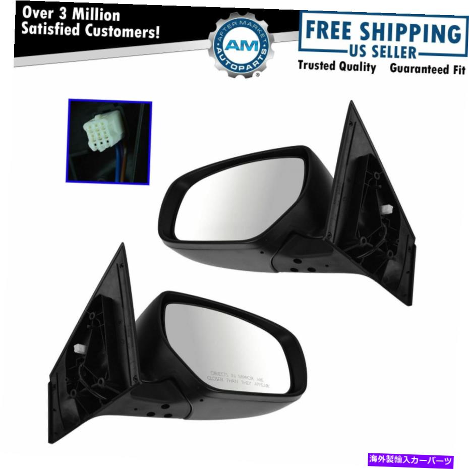 USミラー ミラーパワードライバーの乗客左右ペアセット10-14マツダCX-9 Mirror Power Driver Passenger Left Right Pair Set for 10-14 Mazda CX-9【並行輸入品】