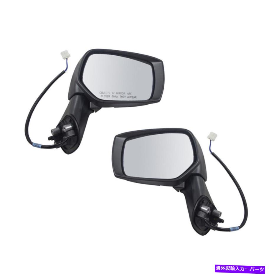 USミラー ペアセットパワーサイドビューミラーSubaru Impreza XV / CrossTrek WRXのテクスチャー Pair Set Power Side View Mirrors Textured for Subaru Impreza XV / Crosstrek WRX【並行輸入品】