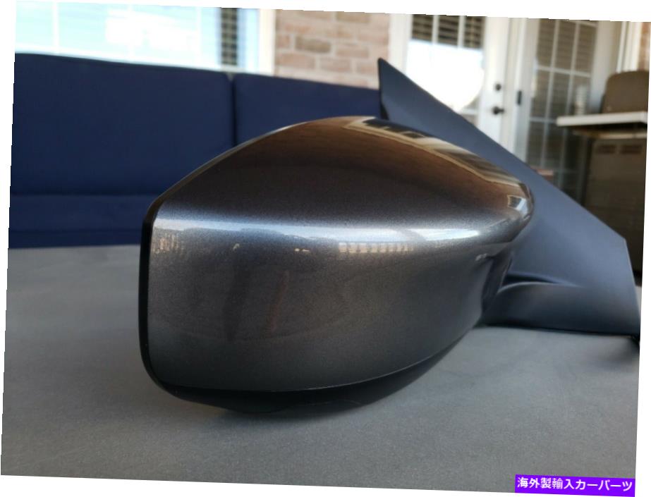 USミラー 新しいグレイミラーは2013-2019日産セントラ乗客側RHパワーに適合します NEW GRAY Mirror fits a 2013-2019 Nissan Sentra Passenger side RH Power Heated【並行輸入品】