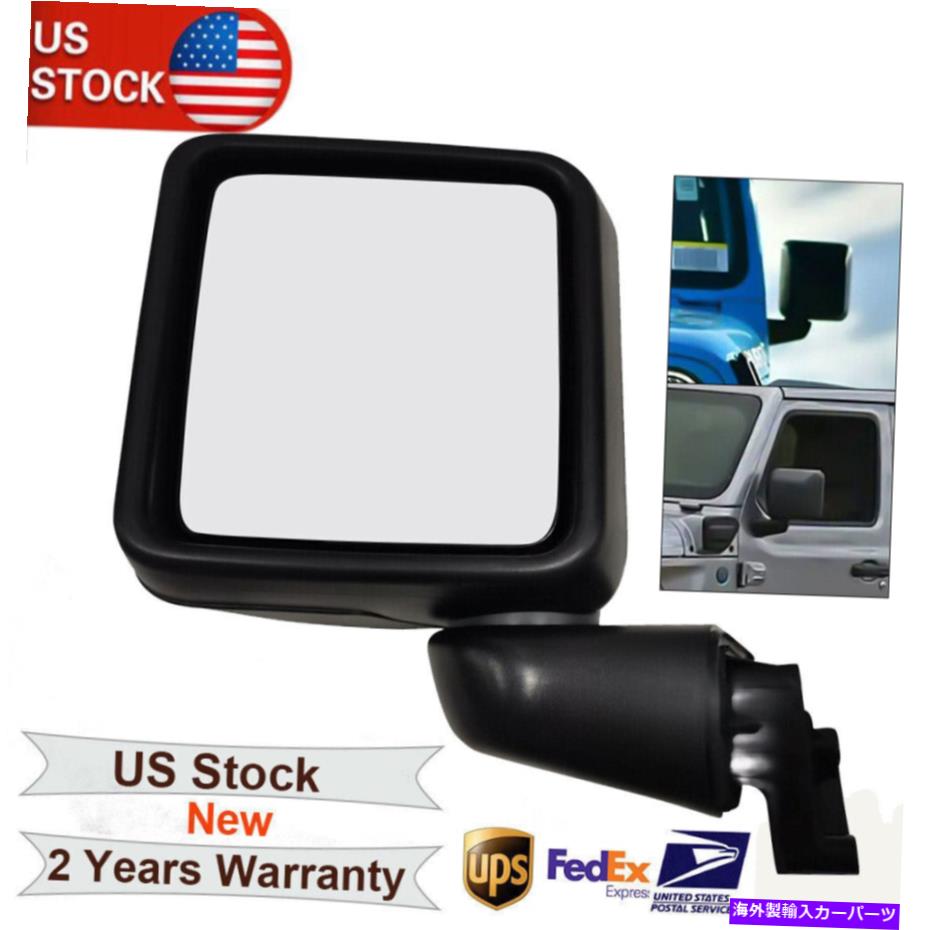USミラー 2018-21ジープグラディエーターJLの左ドライバーサイドリアエクステリアビューミラーヒーティング Left Driver Side Rear Exterior View Mirror Heating For 2018-21 Jeep Gladiator JL【並行輸入品】