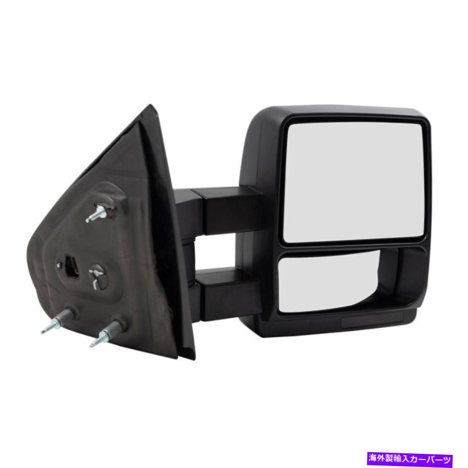 USミラー 04-14フォードF-150ピックアップトラックの乗客マニュアルサイド牽引伸縮ミラー Passengers Manual Side Tow Telescopic Mirror for 04-14 Ford F-150 Pickup Truck【並行輸入品】