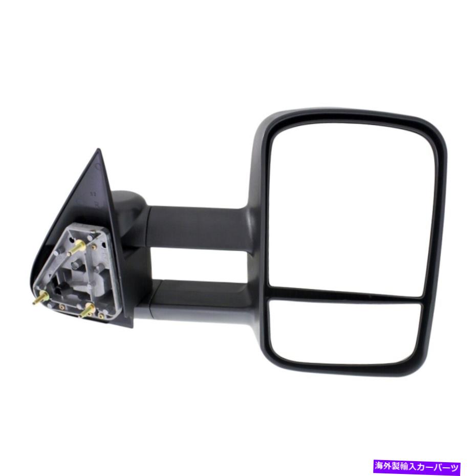 USミラー 2002年から2006年の鏡シボレーアバランシェ1500乗客側の伸縮式ブラック Mirror For 2002-2006 Chevrolet Avalanche 1500 Passenger Side Telescopic Black【並行輸入品】