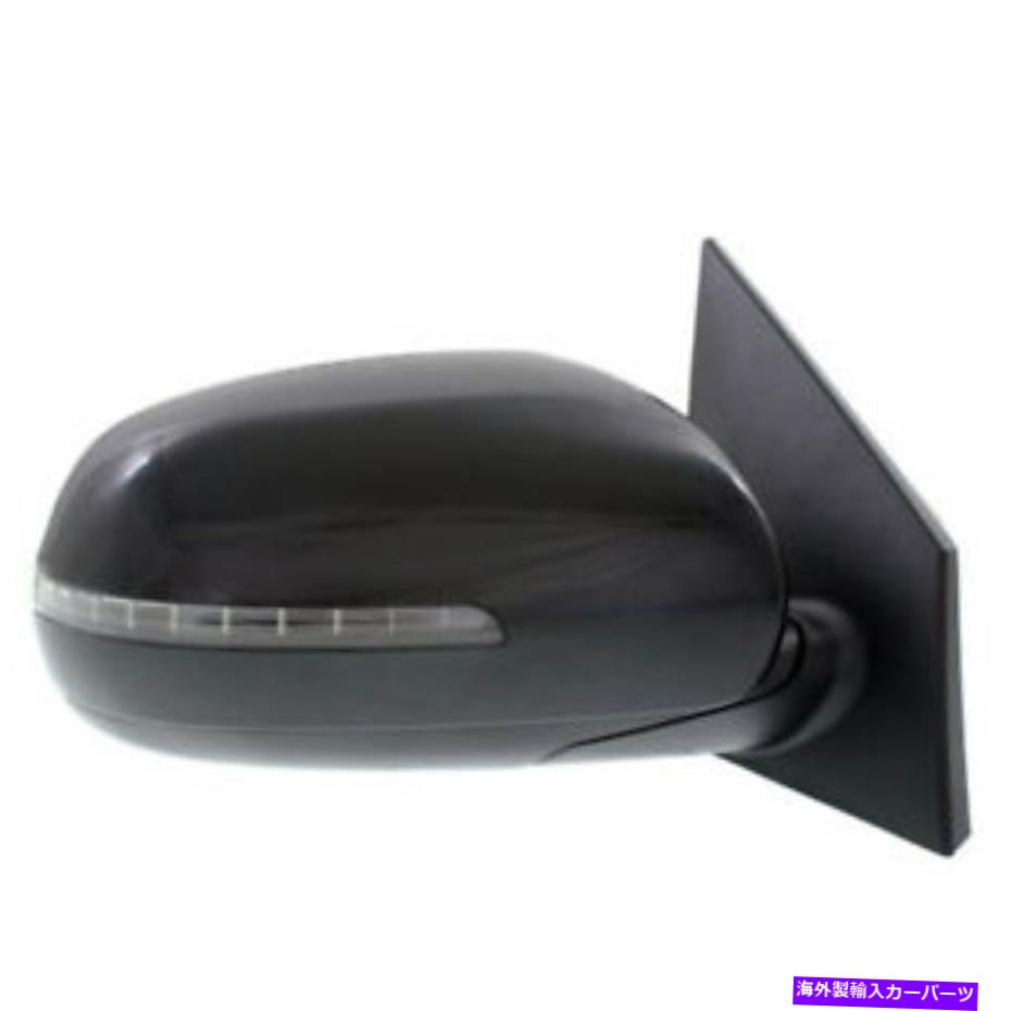USミラー 10-11のリオ＆RIO5リアビューミラーパワー加熱w/ターン信号ランプ右側 For 10-11 Rio & Rio5 Rear View Mirror Power Heated w/Turn Signal Lamp Right Side【並行輸入品】