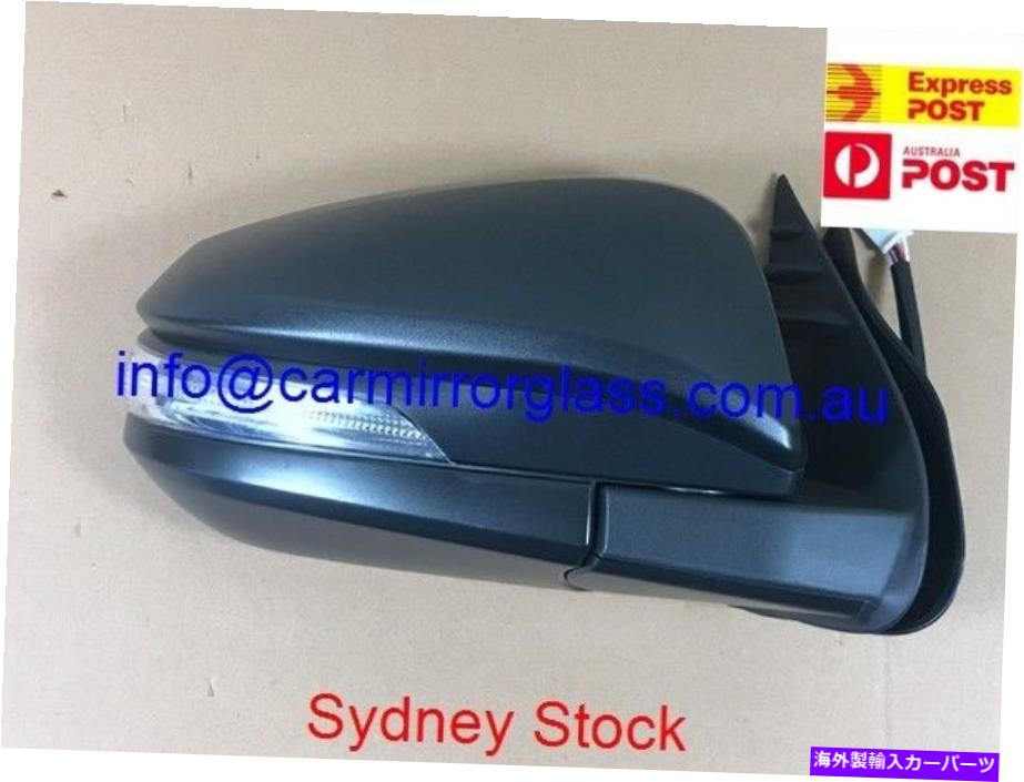 USミラー トヨタハイラックス2015以降の新しいドアミラー右側（ブラック、エレクトリック、繰り返し） NEW DOOR MIRROR FOR TOYOTA HILUX 2015 Onward RIGHT SIDE (BLACK, ELECTRIC,REPEAT)【並行輸入品】