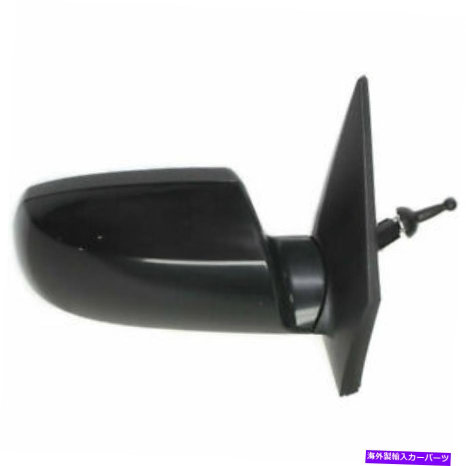 USミラー 新しいRHサイド非加熱プライマーマニュアルミラーフィット2007-2009 KIA RIO5 KI1321161 NEW RH SIDE NON-HEATED PRIMERED MANUAL MIRROR FITS 2007-2009 KIA RIO5 KI1321161【並行輸入品】