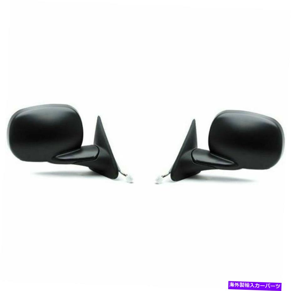 USミラー 2 LH＆RHサイドの非加熱パワーミラーの新しいセットDodge B1500 B2500 B3500 New Set Of 2 LH & RH Side Non Heated Power Mirror Fits Dodge B1500 B2500 B3500【並行輸入品】