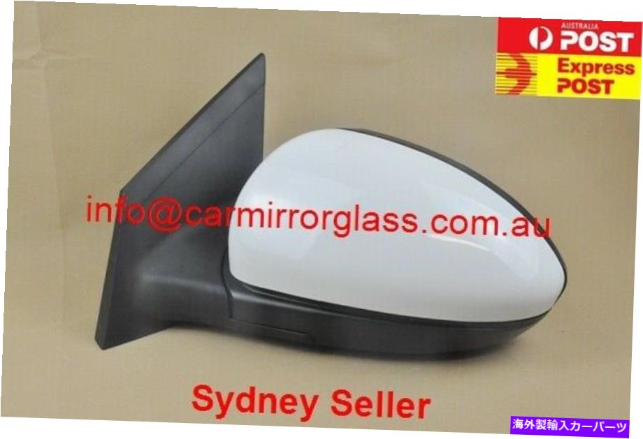 USミラー Holden Cruze JG JH 2009-2014(左側、白)のための新しいドアミラー NEW DOOR MIRROR FOR Holden Cruze JG JH 2009 - 2014 (LEFT SIDE, White)【並行輸入品】