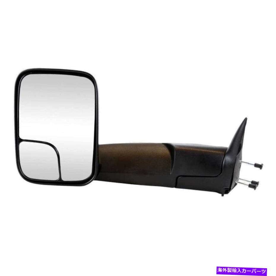 USミラー 1994-1999 2000 2001 Dodge Ram 1500 2500 3500マニュアル牽引ドライバーサイドミラー For 1994-1999 2000 2001 Dodge Ram 1500 2500 3500 Manual Tow Driver Side Mirror【並行輸入品】