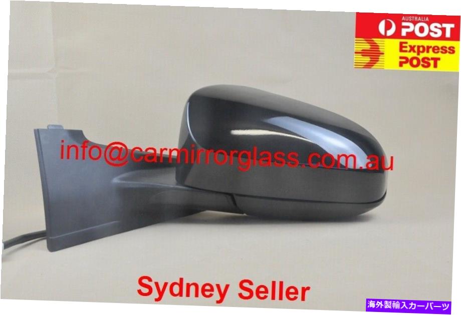 USミラー トヨタヤリスNCP130 2011-2020左側の新しいドアミラー（ハッチのみ）ブラック NEW DOOR MIRROR FOR TOYOTA YARIS NCP130 2011-2020 LEFT SIDE (HATCH ONLY) BLACK【並行輸入品】