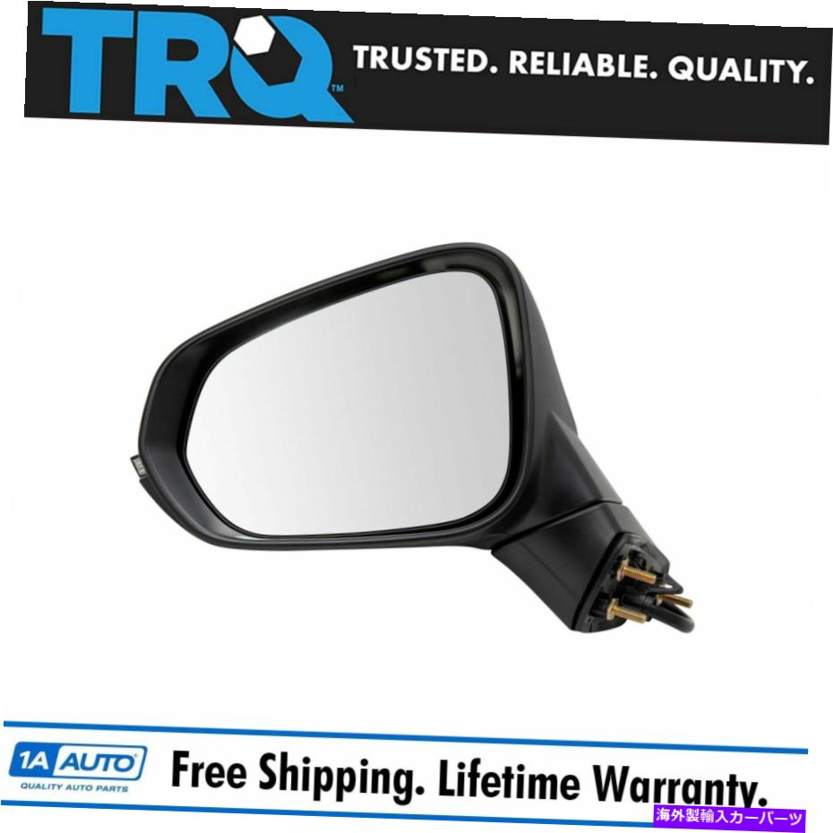 USミラー TRQミラーパワー加熱されたターンシグナルスムーズペイントLHドライバー側に一致する TRQ Mirror Power Heated Turn Signal Smooth Paint to Match LH Driver Side【並行輸入品】