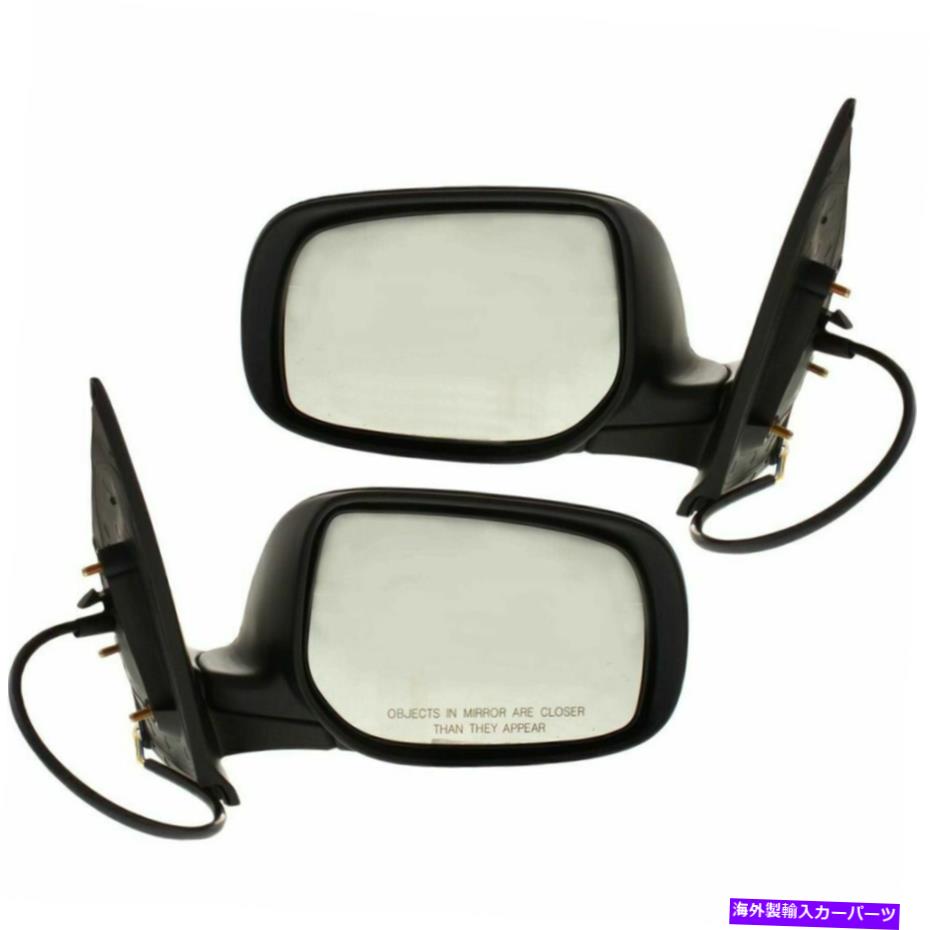 USミラー 2007-2012のパワーミラーセットトヨタヤリスセダン左と右の塗装可能 Power Mirror Set For 2007-2012 Toyota Yaris Sedan Left And Right Paintable【並行輸入品】