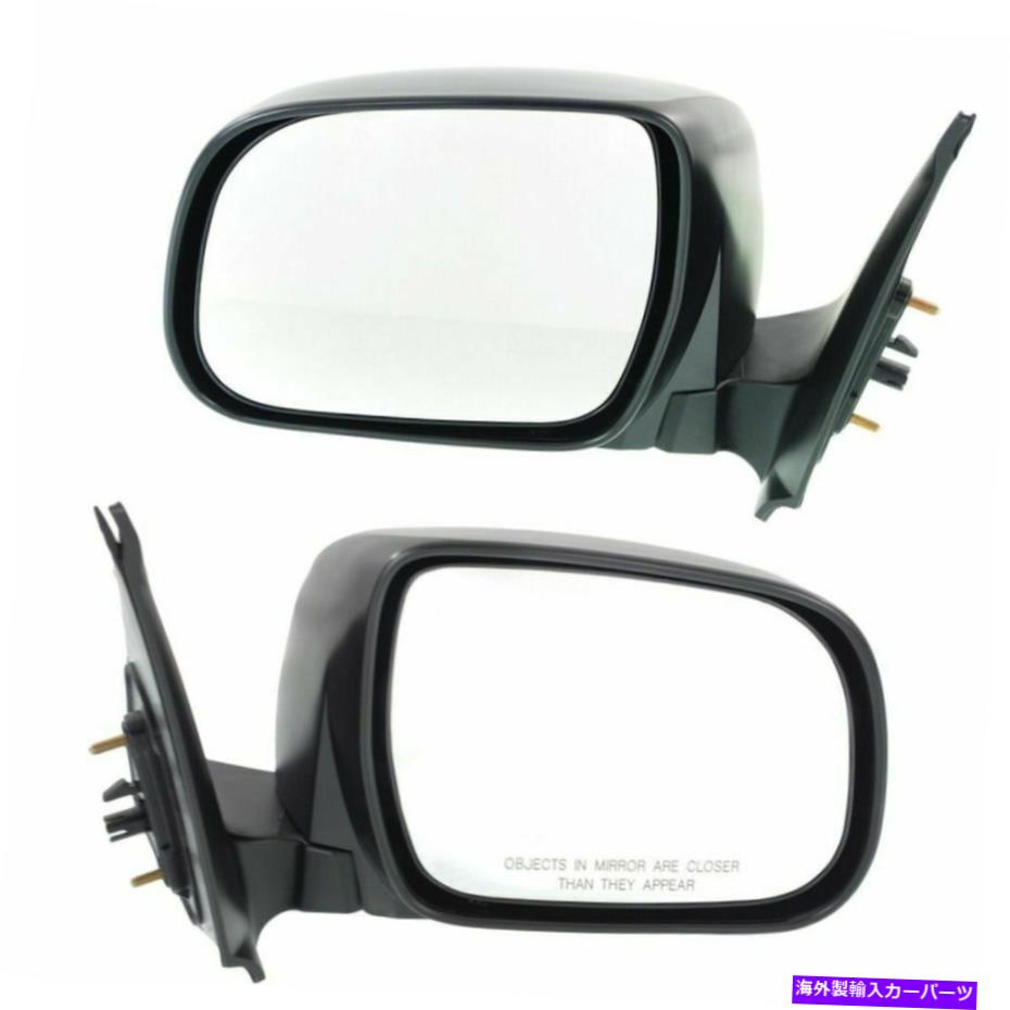 USミラー 2ドライバーと助手席側の新しいミラーセットTo1321204 to1320204 lh rhペア New Mirrors Set of 2 Driver and Passenger Side TO1321204 TO1320204 LH RH Pair【並行輸入品】