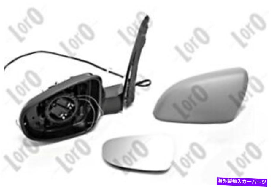 USミラー プライミングウィングサイドミラー加熱凸RHフィットVWトゥーランMPV 1T1857508S Primed Wing Side Mirror Heated Convex RH Fits VW Touran MPV 1T1857508S【並行輸入品】