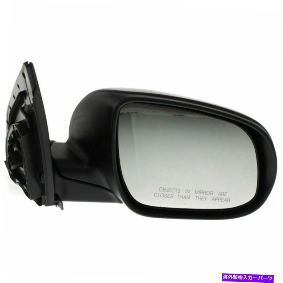 USミラー 新しい右側のパワーテクスチャブラックミラーフィットヒュンダイアクセントhy1321171 NEW RIGHT SIDE POWER TEXTURED BLACK MIRROR FITS HYUNDAI ACCENT HY1321171【並行輸入品】