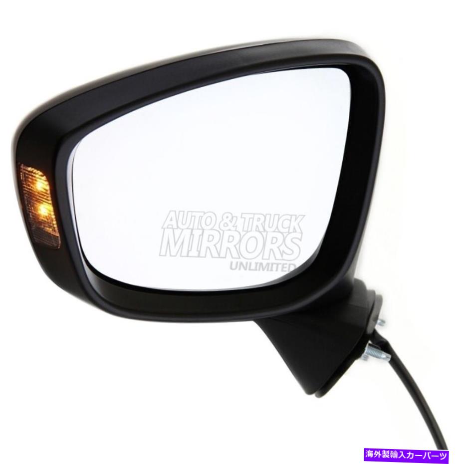 USミラー 13-14マツダCX-5ドライバーサイドミラーの交換に適合します Fits 13-14 Mazda Cx-5 Driver Side Mirror Replacement【並行輸入品】