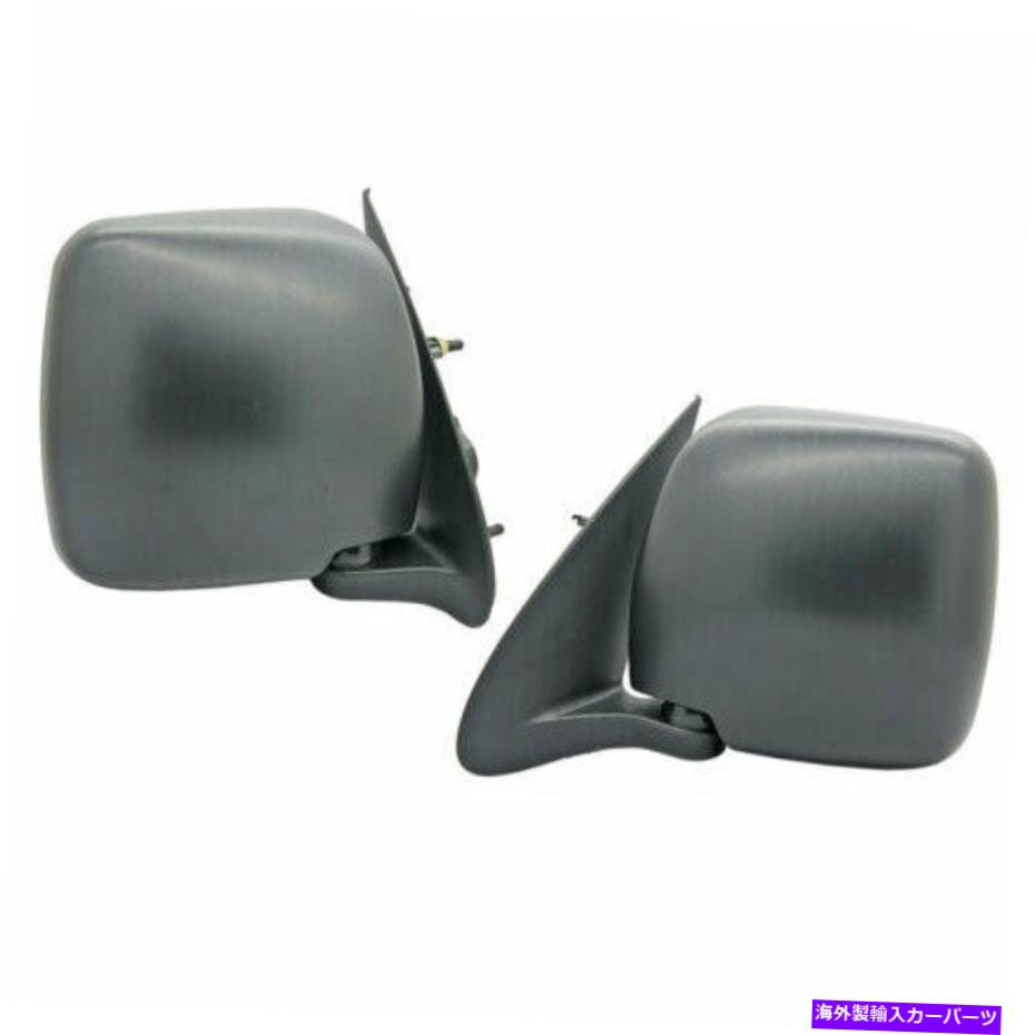 USミラー 1トヨタの左+右側のマニュアルミラーセットHiace H200 KDH200 05 ++ 1 Set Left+Right Hand Side Manual Side Mirror For Toyota HiAce H200 KDH200 05++【並行輸入品】