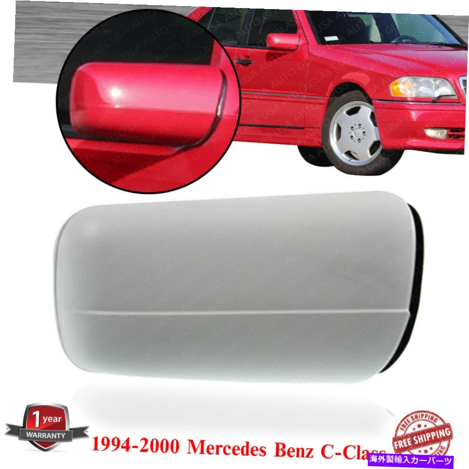 USミラー 1994年から2000年のメルセデスベンツCクラスで塗装可能なフロント右側のパワーミラー Front Right Side Power Mirror Paintable For 1994-2000 Mercedes Benz C-Class【並行輸入品】