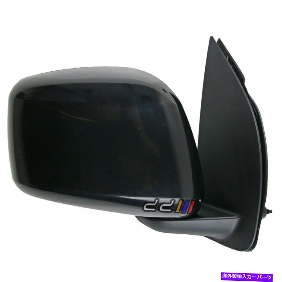 USミラー ナバラのための黒い右のエクステリアサイドミラー3ピンD40 MNTTHAI 2005-2014 Black Right Exterior Side Mirror 3 Pins For Navara D40 MNT Thai 2005-2014【並行輸入品】