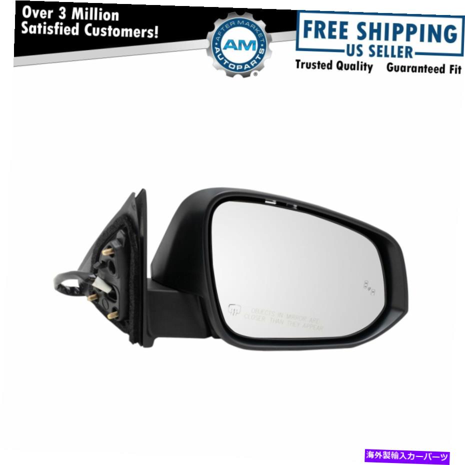 USミラー ミラーパワー加熱されたターンシグナルブラインドスポットPTM RHハイランダー Mirror Power Heated Turn Signal Blind Spot PTM RH for Highlander【並行輸入品】