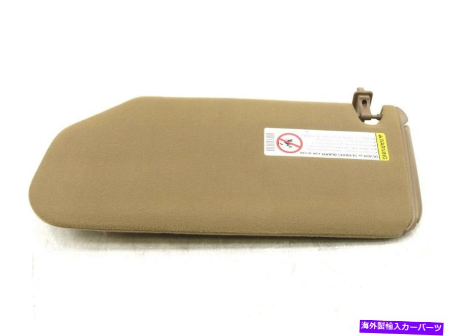 サンシェード 新しいOEM GM乗客サイドサンバイザーベージュ15003178ブレザージミーブラバダ98-99 NEW OEM GM Passenger Side Sun Visor Beige 15003178 Blazer Jimmy Bravada 98-99【並行輸入品】