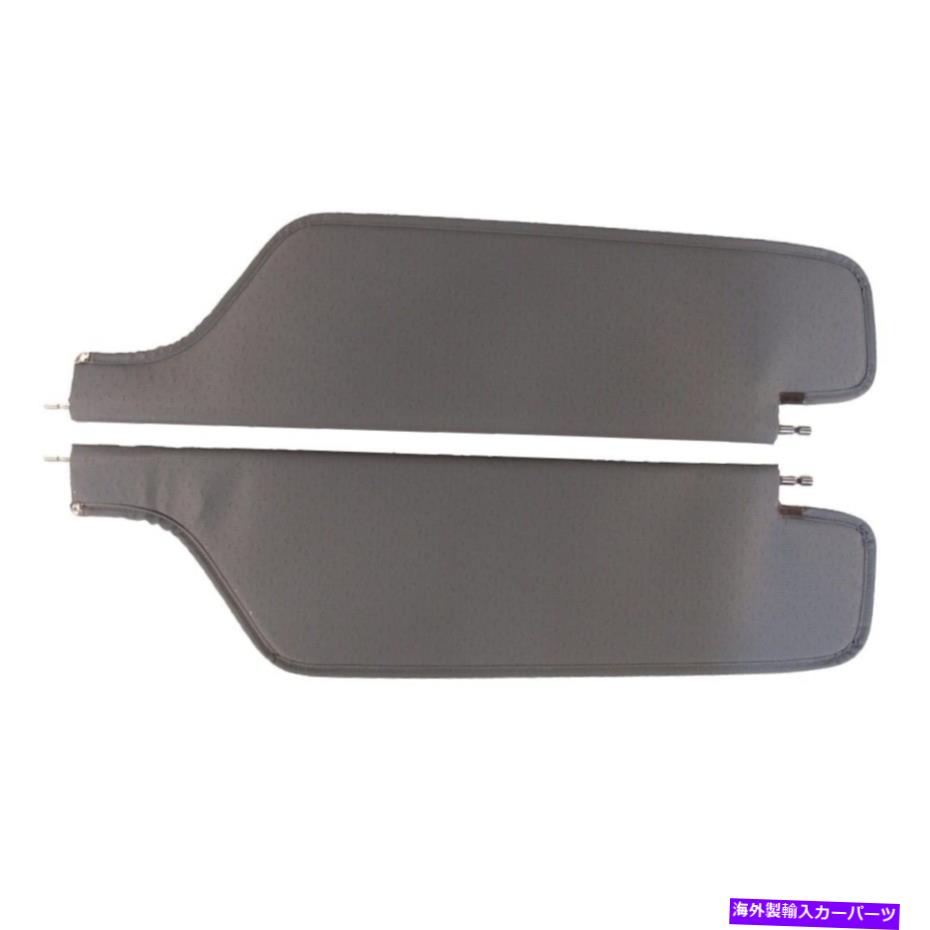 サンシェード ポンティアックボンネビルのサンバイザー1965-68ハードトップ穴あきダークサドル Sun Visor for Pontiac Bonneville 1965-68 Hardtop Perforated Dark Saddle【並行輸入品】