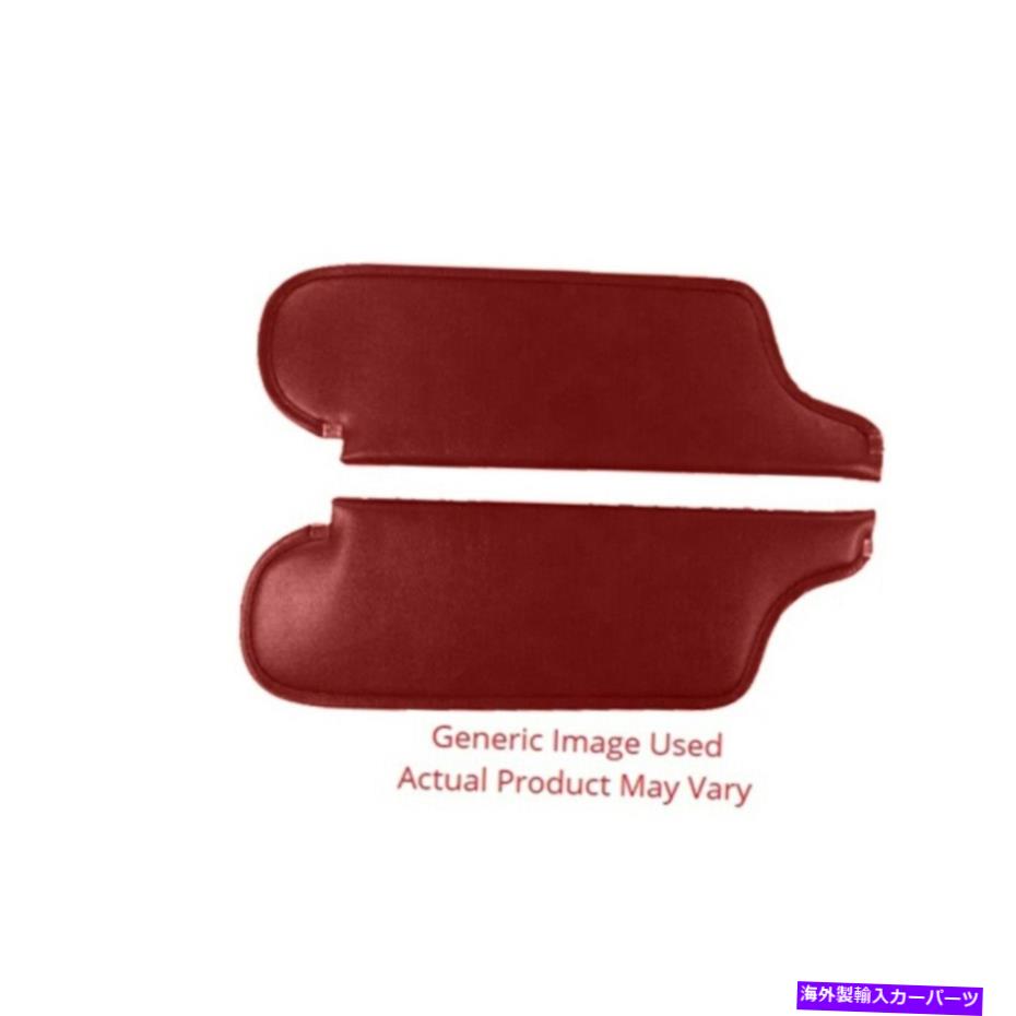 サンシェード 1960年のサンバイザークライスラーインペリアルコンバーチブルバイソンメタリックレッド Sun Visor for 1960 Chrysler Imperial Convertible Bison Metallic Red【並行輸入品】
