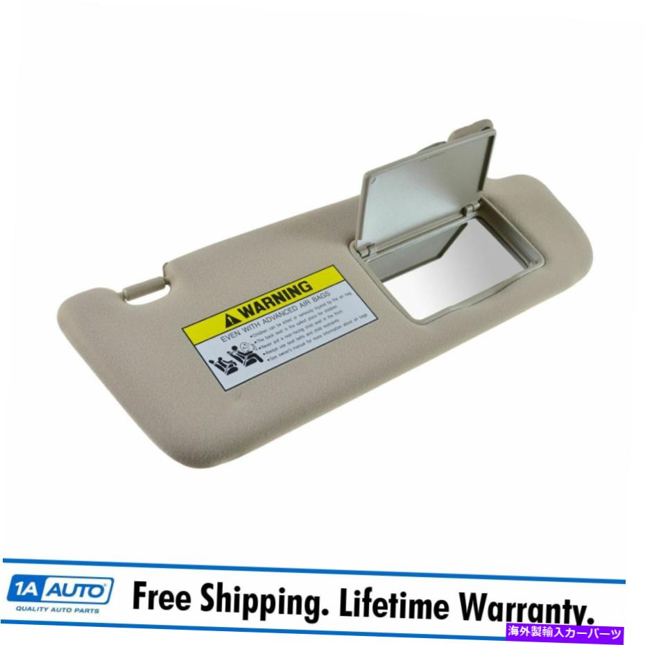サンシェード OEM 852020A250QDQQHサンバイザーwth照明付きミラーベージュR右06-08ソナタ OEM 852020A250QDQQH Sun Visor Wth Lighted Mirror Beige RH Right for 06-08 Sonata【並行輸入品】