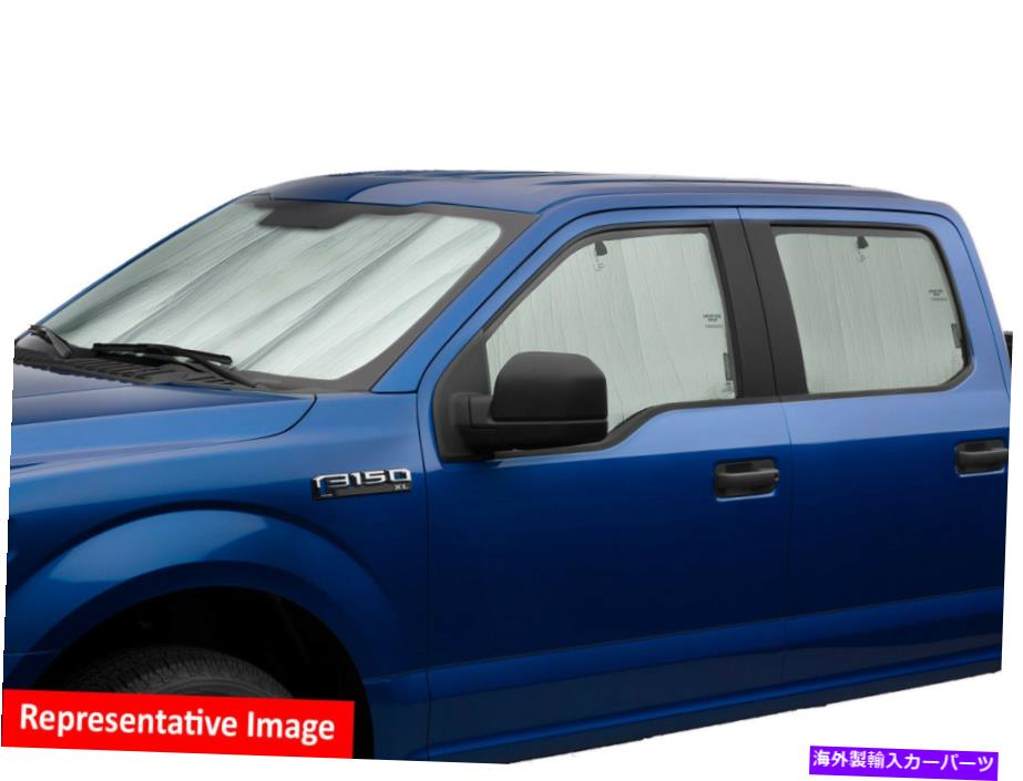 サンシェード Ford F-150 2019-2020 SuperCab Fixed GlassのWeathertechフル車両サンシェード WeatherTech Full Vehicle SunShade for Ford F-150 2019-2020 SuperCab Fixed Glass【並行輸入品】