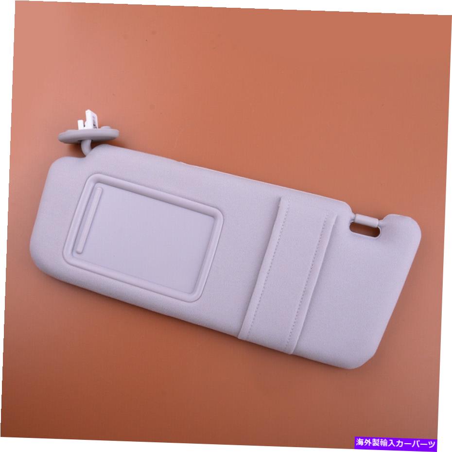 サンシェード トヨタベンザサンルーフ2009-2016左にぴったりのグレイサンバイザーミラーサンシェード Gray Sun Visor Mirror Sunshade Fit for Toyota Venza Sunroof 2009-2016 Left【並行輸入品】