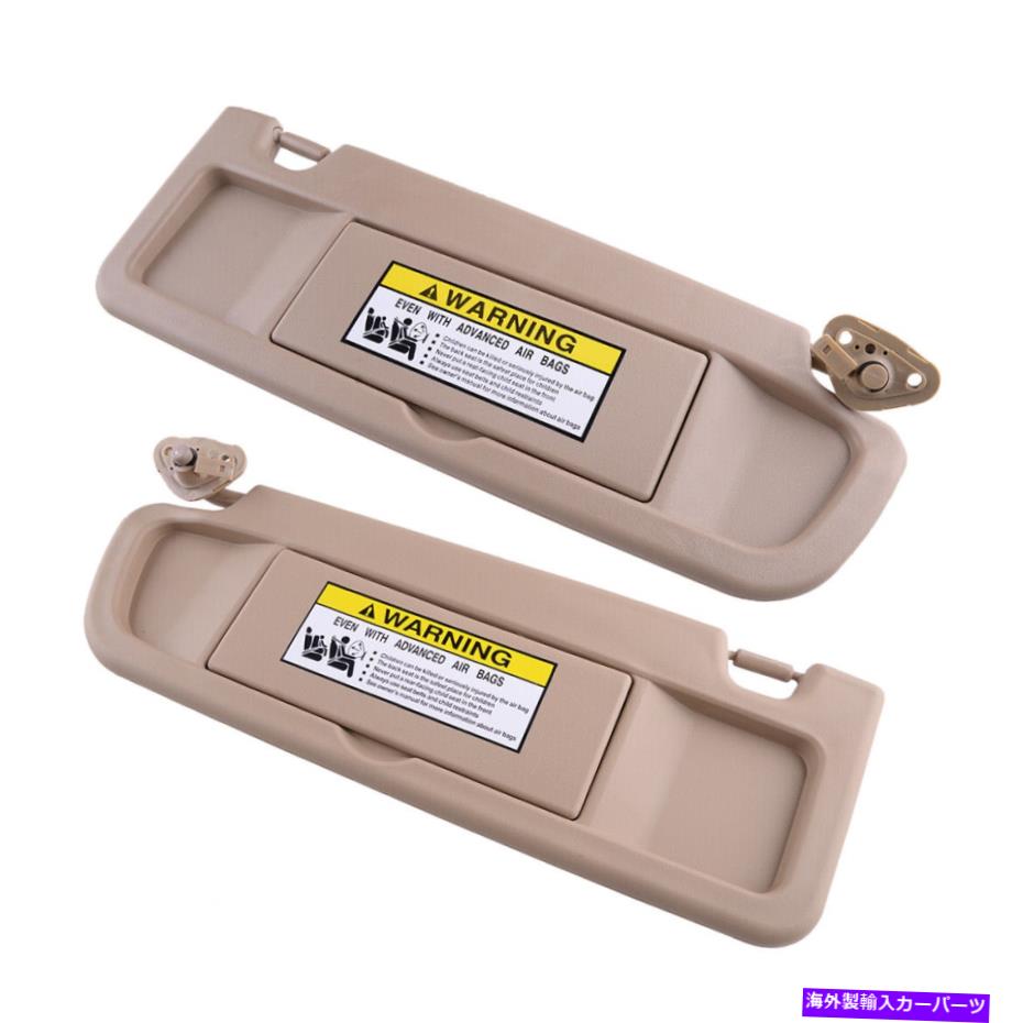 サンシェード ホンダシビック2009-2011に適した2xサンバイザーサンシェードサンヴィザーフィット 2x Sun Visor Sunshade Sunvisor fit for Honda Civic 2009-2011【並行輸入品】