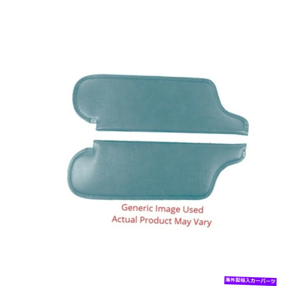 サンシェード 1960年のサンバイザークライスラーインペリアルコンバーチブルバイソンメタリックターコイズ Sun Visor for 1960 Chrysler Imperial Convertible Bison Metallic Turquoise【並行輸入品】