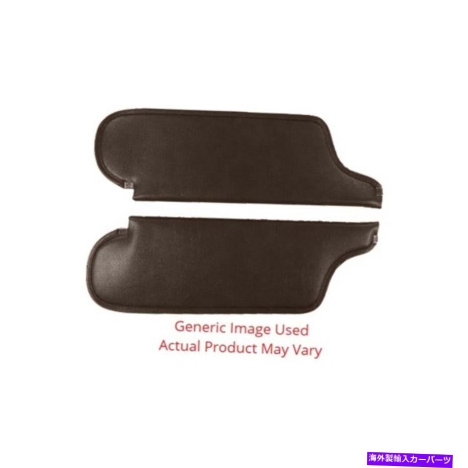 サンシェード 1969-70プリマスフューリーセダンステーションワゴンコーチマンサドルのサンバイザー Sun Visor for 1969-70 Plymouth Fury Sedan Station Wagon Coachman Saddle【並行輸入品】