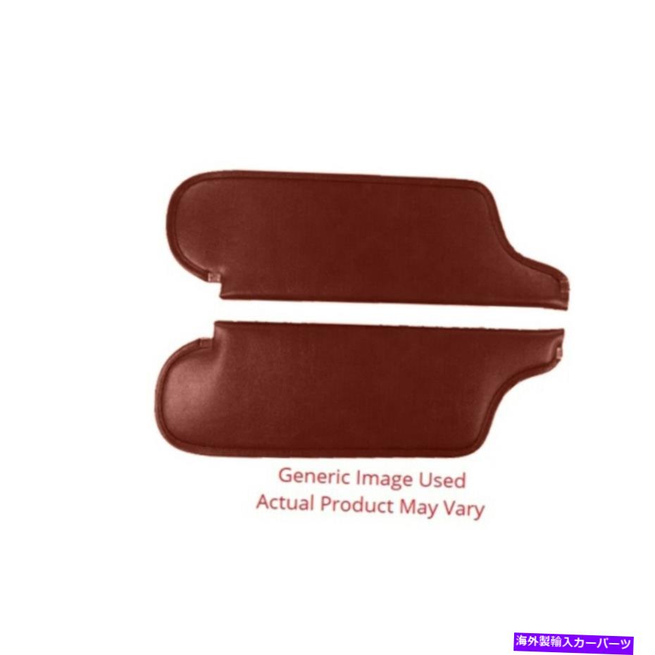 サンシェード 1969年のサンバイザークライスラー300コンバーチブルコーチマンバーンオレンジ Sun Visor for 1969 Chrysler 300 Convertible Coachman Burnt Orange【並行輸入品】