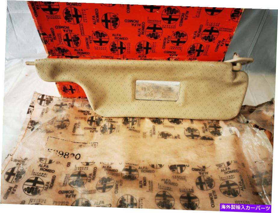 サンシェード Alfa Romeo Fin Sunshade DX Alpha Sprint Alfasud New Beige Nos Alfa Romeo Fin Sunshade Dx Alpha Sprint ALFASUD New Beige NOS【並行輸入品】