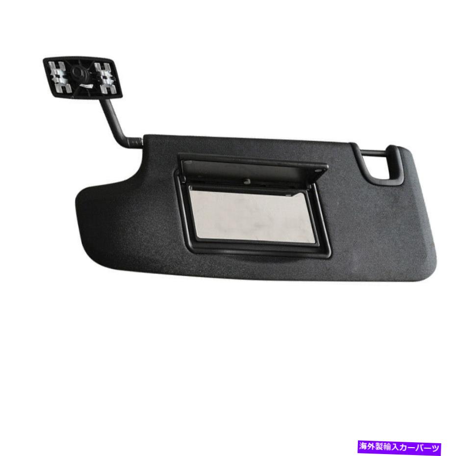 サンシェード 車の左サイドサンバイザーw/ミラーサンシェードフィットジープラングラーJK 2007-2018 NEW Car Left Side Sun Visor W/Mirror Sunshade Fit For Jeep Wrangler JK 2007-2018 New【並行輸入品】